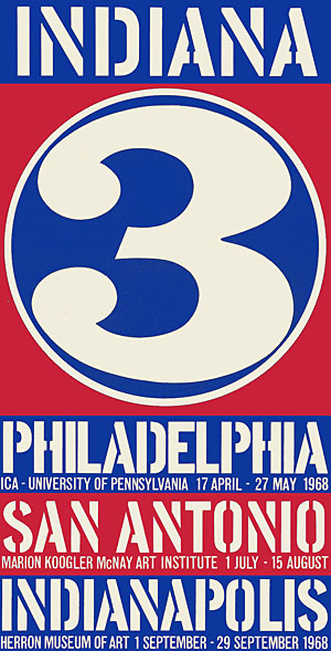 Robert Indiana, 3-Museum Exhibition Poster , 0090.jpg