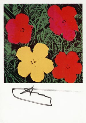 Andy Warhol, Flowers - signed artcard, 0140.jpg