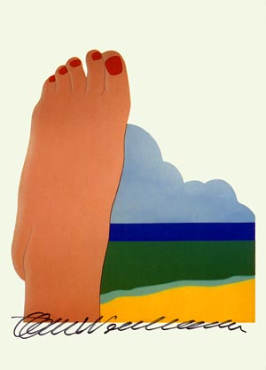 Tom Wesselmann, Seascape No 21 - signed artcard, 0161.jpg