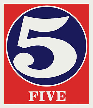 Robert Indiana, Numbers - plate e, 0170.jpg