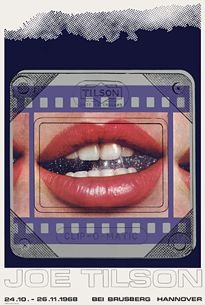 Joe Tilson, Transparency Clip-o-Matic Lips Poster, 0324.jpg
