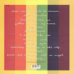 Peter  Blake, Getting in over my Head (b) - 12inch LP - back cover, 0402.jpg