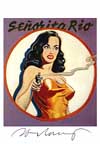 Senorita Rio - signed artcard