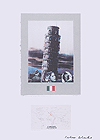 Marcel Duchamps World Tour 2 - signed artcard