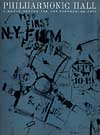 First New York Film Festival - signed program
